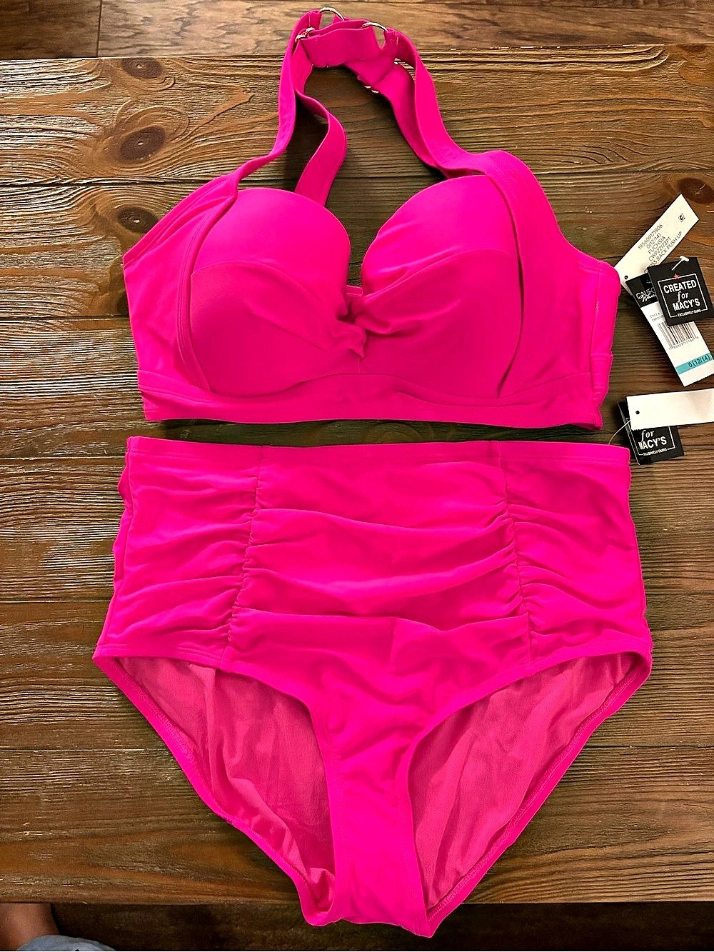 Catherines Two-Piece Bikini in Pink Size 0 NWT